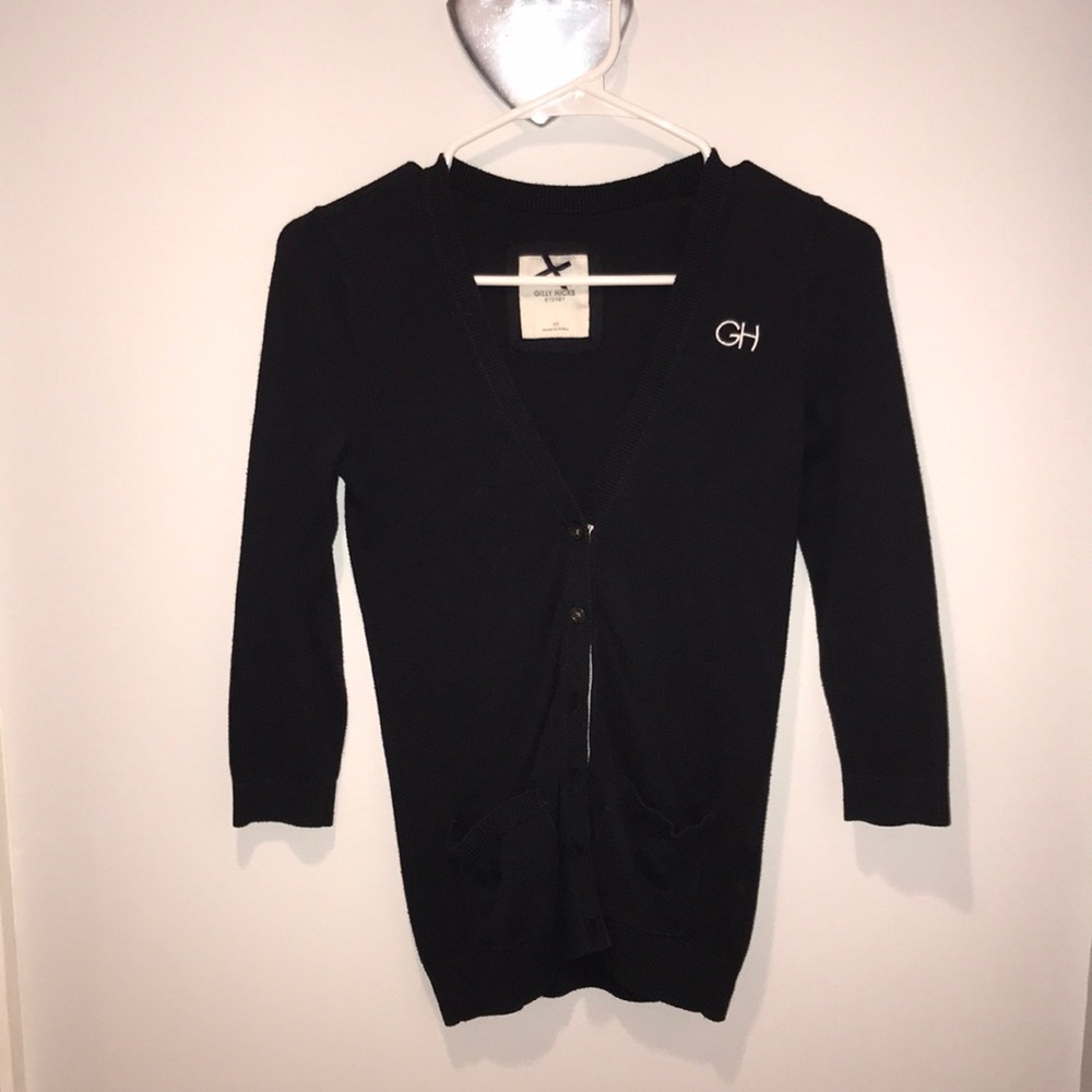 Gilly Hicks Navy Cardigan